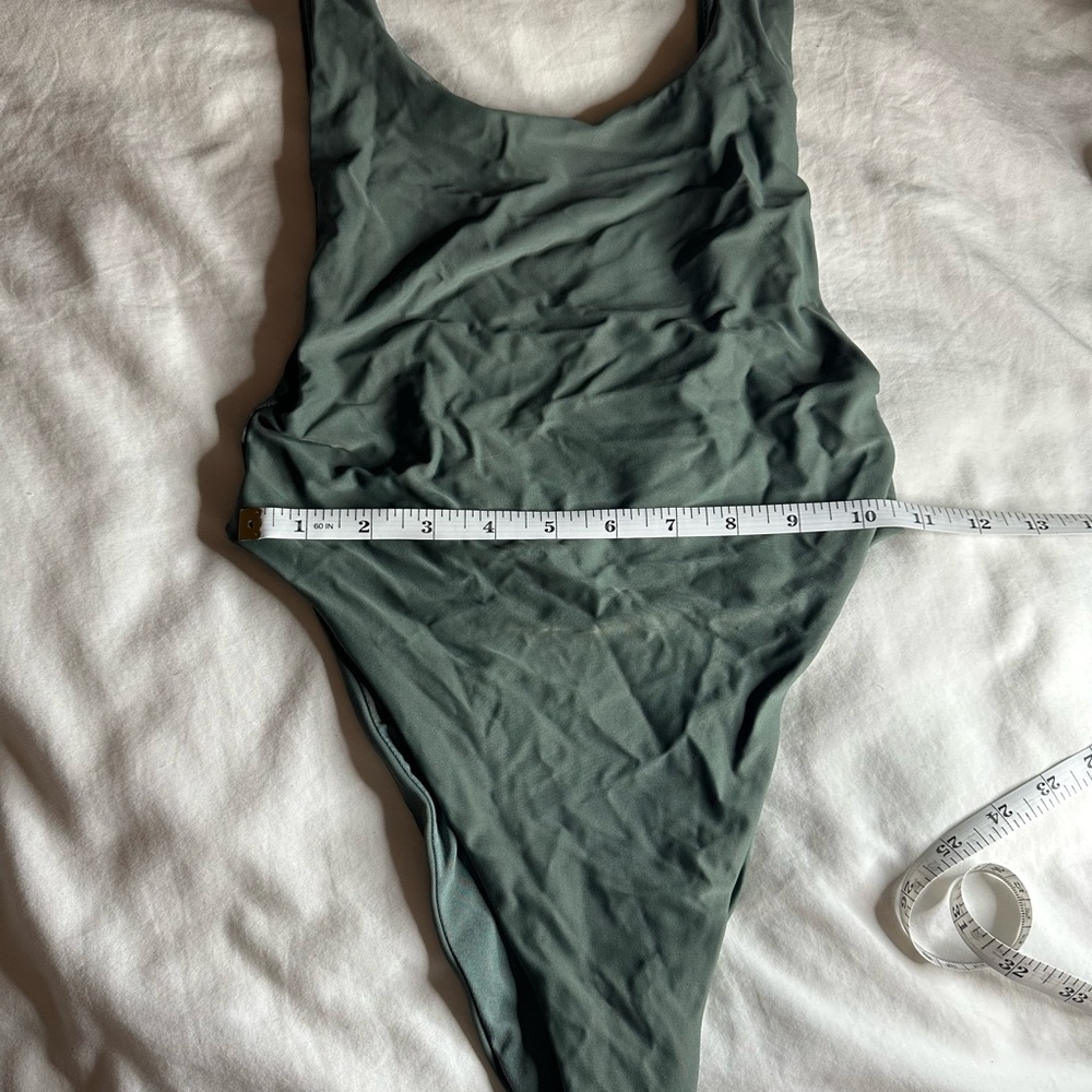 Aerie Olive Green One-Piece Swimsuit